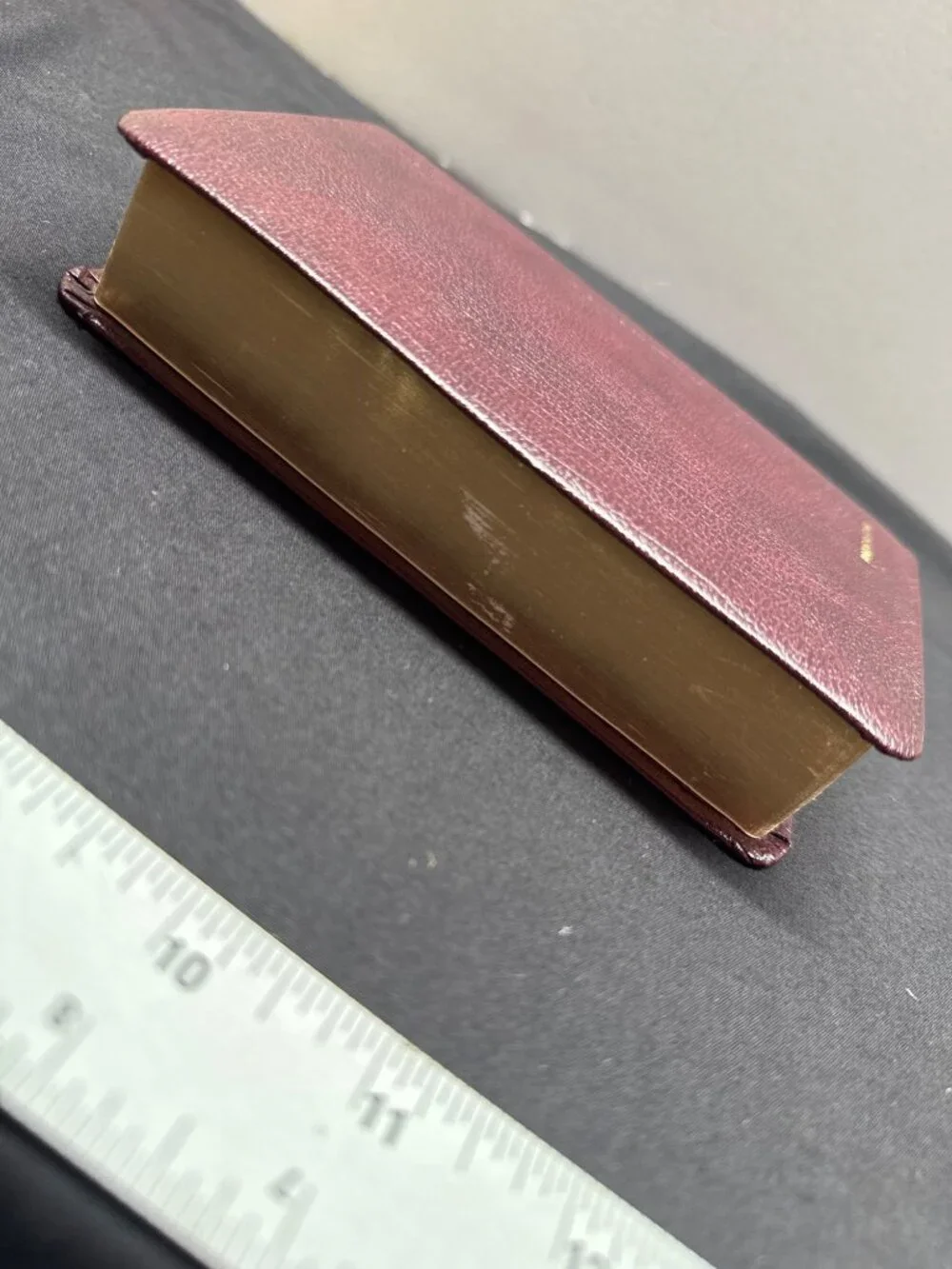 Holy Bible Burgundy Bonded Leather  - Personal size